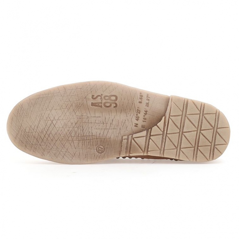 A.S.98 Tami flat shoes Dames Khaki | BE-IXDPWO891