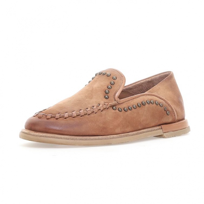 A.S.98 Tami flat shoes Dames Khaki | BE-IXDPWO891