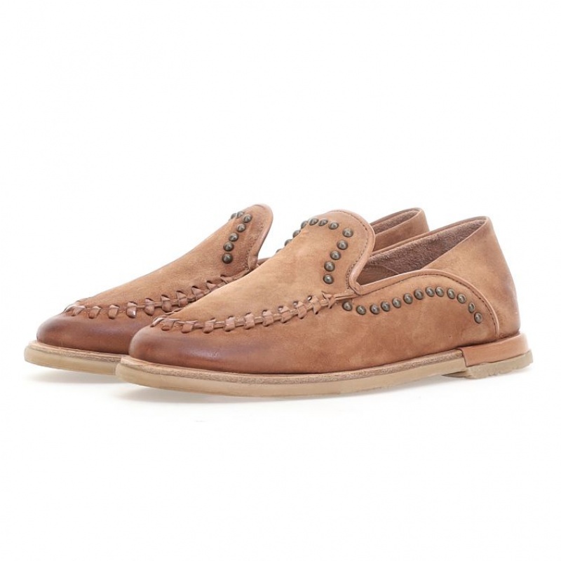 A.S.98 Tami flat shoes Dames Khaki | BE-IXDPWO891