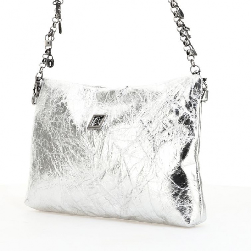 A.S.98 Uda Portefeuille Unisex Zilver | BE-WLIYVX519