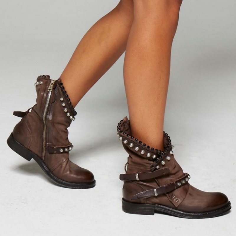 A.S.98 Verti 207239 Ankle boots Dames Chocola | BE-UDZVMP745