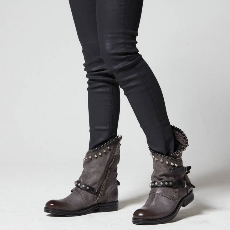 A.S.98 Verti 207239 Ankle boots Dames Grijs | BE-ESRPLD508