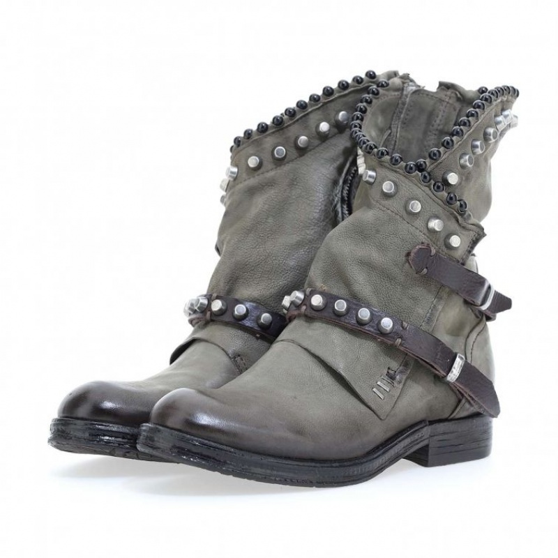 A.S.98 Verti 207239 Ankle boots Dames Groen | BE-IQDGVZ614