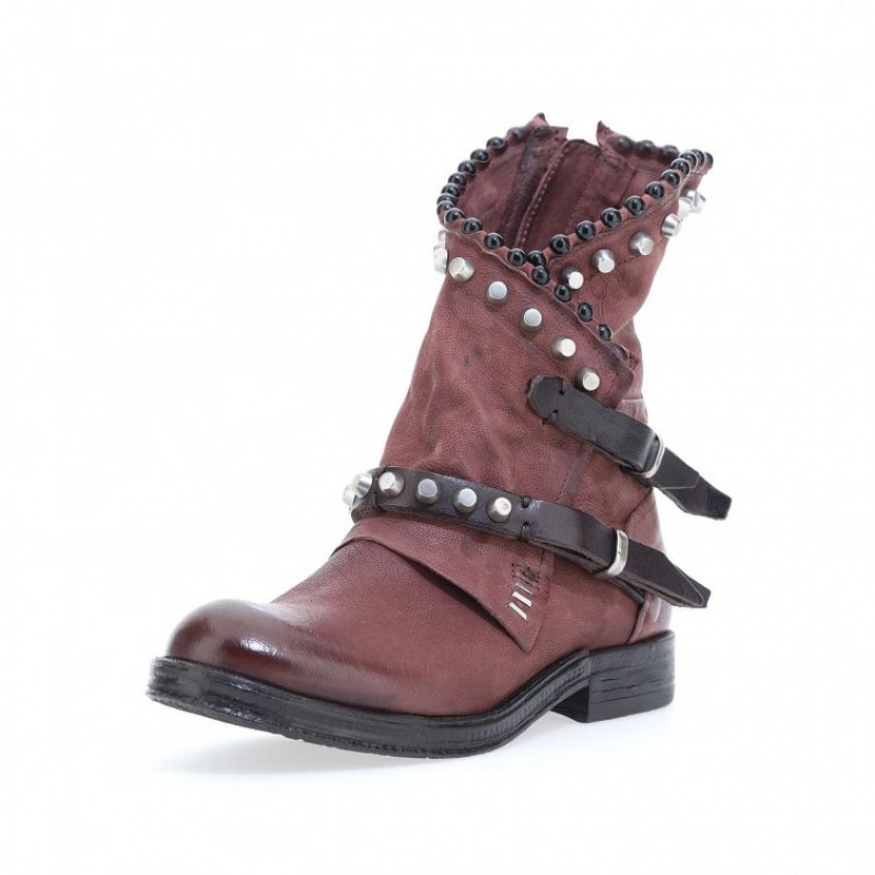 A.S.98 Verti 207239 Ankle boots Dames Rood | BE-TIDQUW731