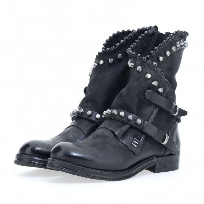 A.S.98 Verti 207239 Ankle boots Dames Zwart | BE-LPWBGX719