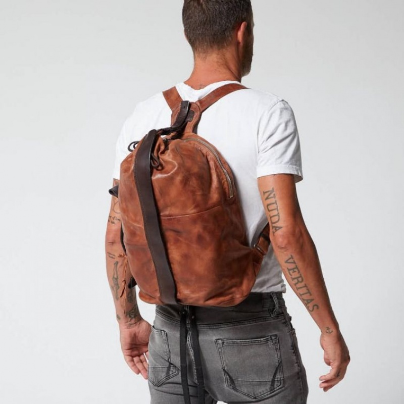 A.S.98 Vigo Tassen Heren Khaki | BE-BIXJWR249