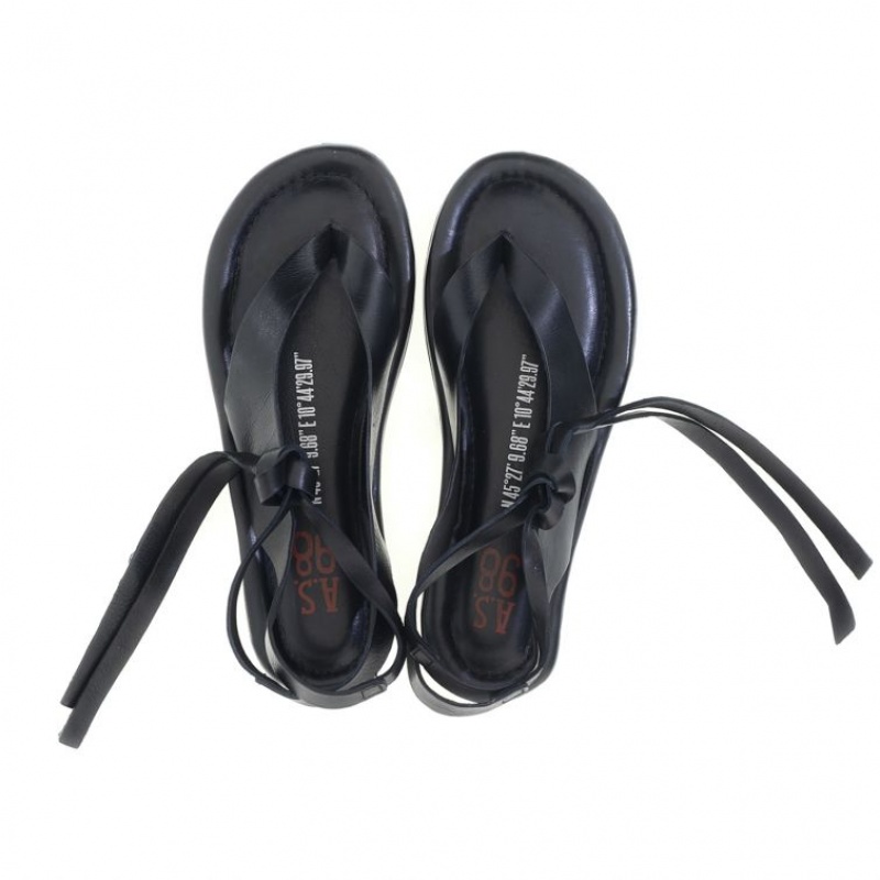 A.S.98 Yolanda Sandalen Dames Zwart | BE-IAGQEZ790