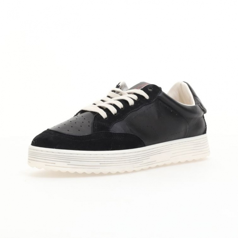 A.S.98 Yorik Sneakers Heren Zwart | BE-VCAINH915