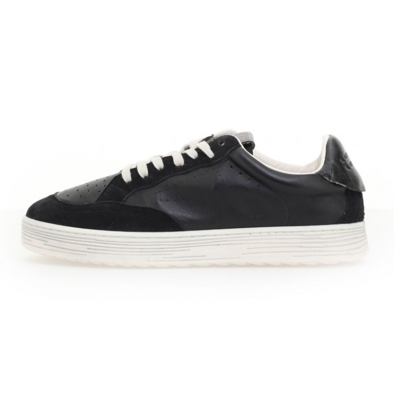 A.S.98 Yorik Sneakers Heren Zwart | BE-VCAINH915