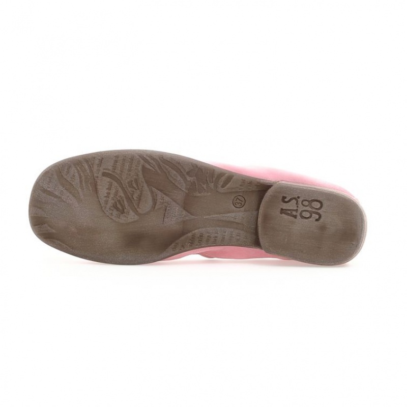 A.S.98 Zavia flat shoes Dames Roze | BE-UGSVBJ975