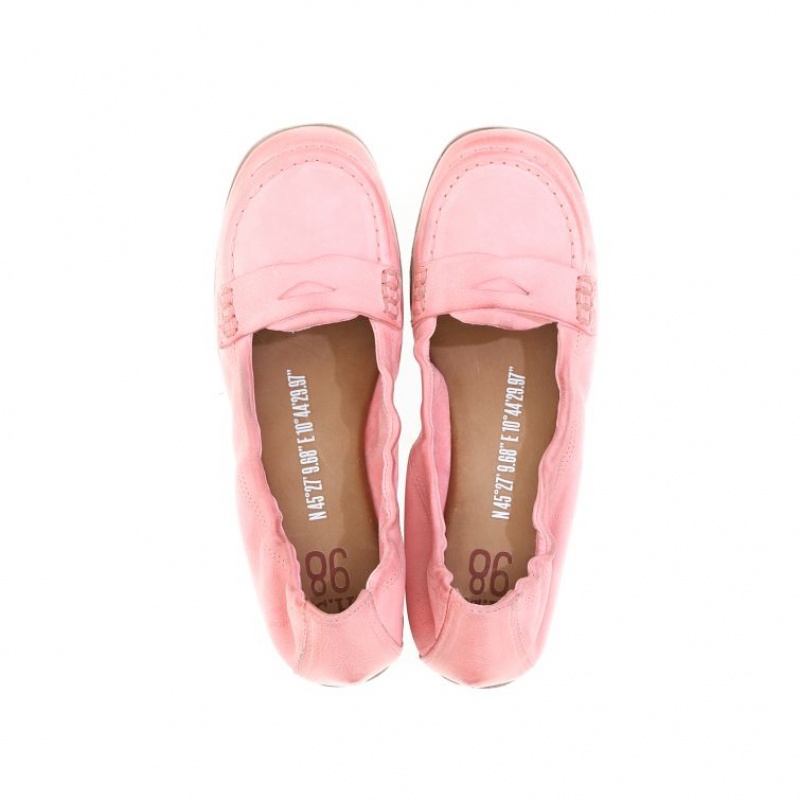 A.S.98 Zavia flat shoes Dames Roze | BE-UGSVBJ975