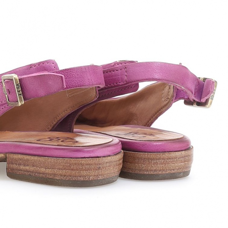 A.S.98 Zola flat shoes Dames Fuchsie | BE-VJZOHU803
