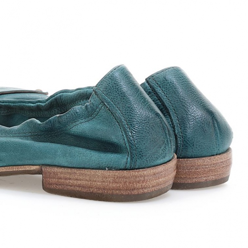 A.S.98 Zula flat shoes Dames Groen | BE-RKEQIP327